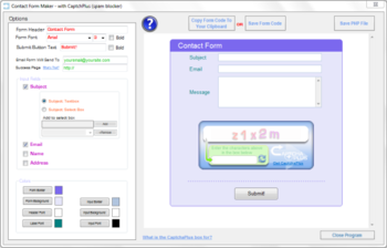 Contact Form Maker screenshot