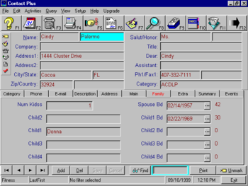 Contact Plus screenshot 2