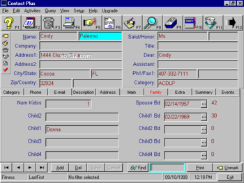 Contact Plus screenshot 3