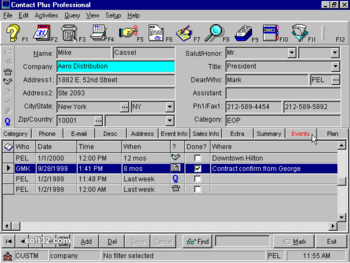 Contact Plus Pro screenshot 2