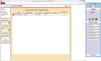 CONTACTfile screenshot 2