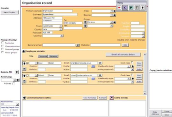 CONTACTfile Pro screenshot