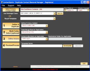 ContactGenie Duplicate Contact Manager screenshot