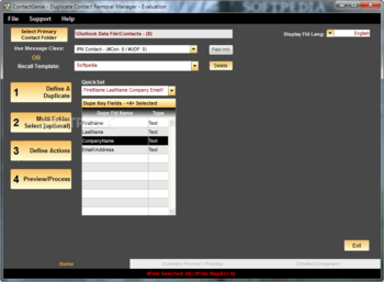 ContactGenie - Duplicate Contact Removal Manager screenshot