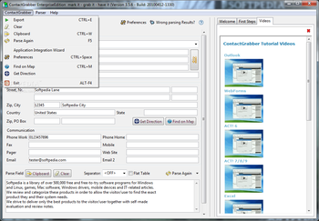 ContactGrabber screenshot 2