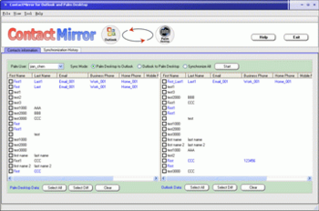 ContactMirror for Outlook screenshot 2