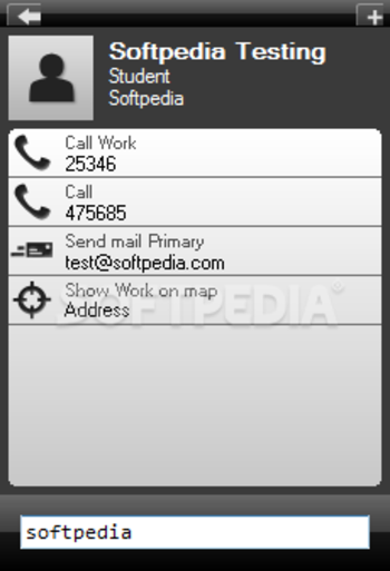 ContactPad screenshot 2
