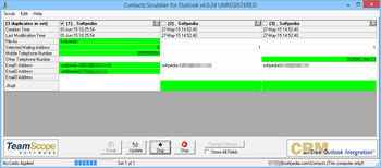 Contacts Scrubber for Outlook screenshot