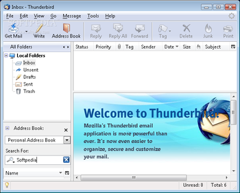 Contacts Sidebar screenshot