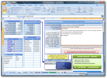 ContactScheduler-Free screenshot