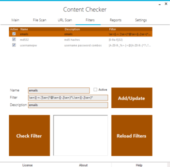 Content Checker screenshot 2