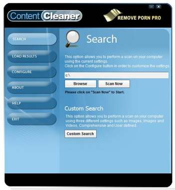 Content Cleaner Remove Porn Pro screenshot