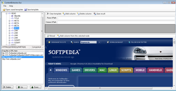 Content Extractor screenshot