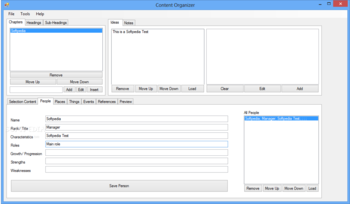 Content Organizer screenshot 2