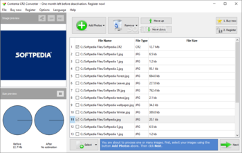 Contenta CR2 Converter screenshot