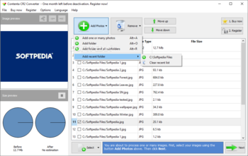 Contenta CR2 Converter screenshot 2