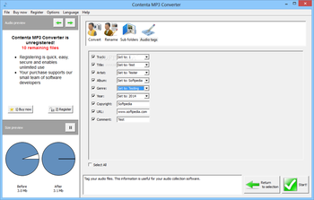Contenta MP3 Converter screenshot 5