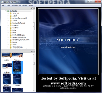 Contenta PEF Viewer screenshot