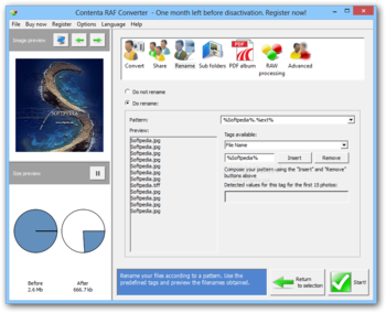 Contenta RAF Converter screenshot 4