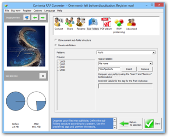 Contenta RAF Converter screenshot 5