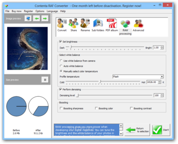 Contenta RAF Converter screenshot 7