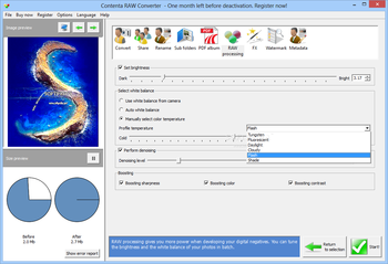 Contenta RAW Converter screenshot 7