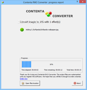 Contenta RW2 Converter screenshot 12