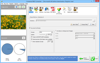 Contenta RW2 Converter screenshot 4