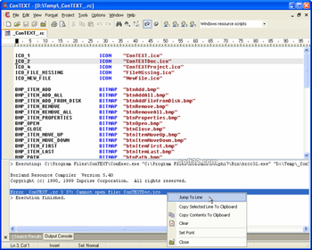 ConTEXT Editor screenshot 2