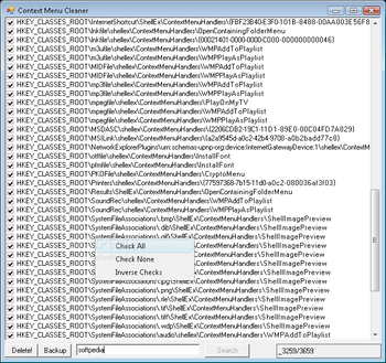 Context Menu Cleaner screenshot