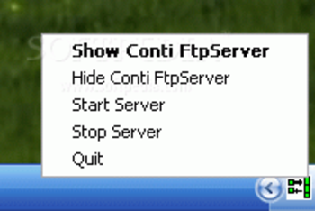 Conti FtpServer screenshot 3