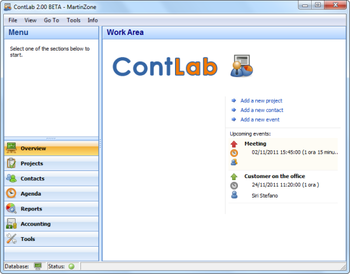 ContLab screenshot