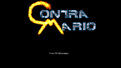 Contra Mario - Combination of Epics Demo screenshot