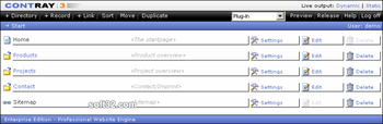 ContRay - Professional Website Engine screenshot 3