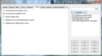 ConvCalc screenshot 6