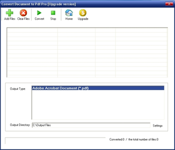 Convert Document to Pdf Pro screenshot