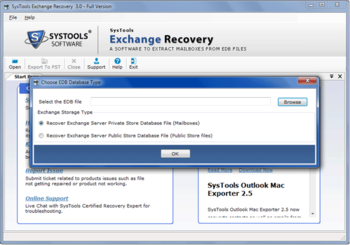 Convert EDB Files screenshot