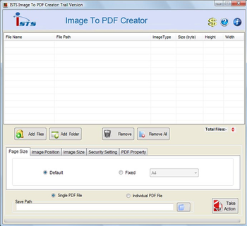 Convert Images into PDF Software screenshot 2