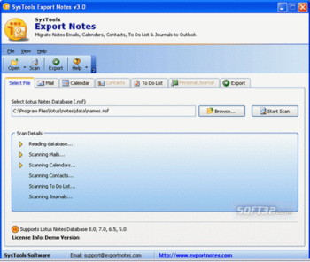 Convert Lotus Notes screenshot 3