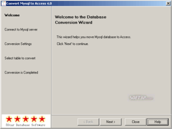 Convert Mysql to Access screenshot 3