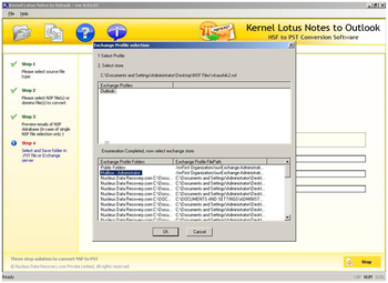 Convert Notes to Outlook screenshot