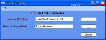 Convert PDF To Txt screenshot 2