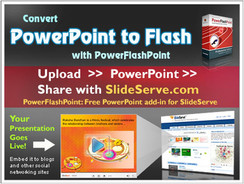 Convert PowerPoint to Flash and Share It screenshot 2
