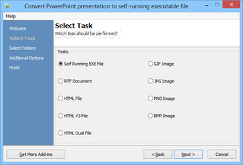 Convert PPT for PowerPoint screenshot