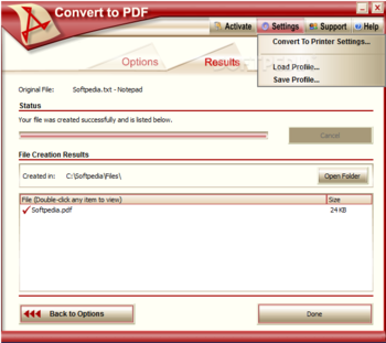 Convert to PDF screenshot 11