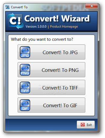 Convert! To screenshot