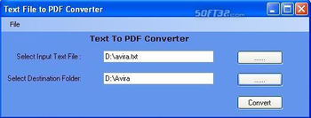 Convert TXT To PDF screenshot 2