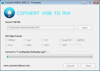 Convert VOB to AVI screenshot 2