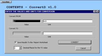 ConvertD for Excel screenshot 2