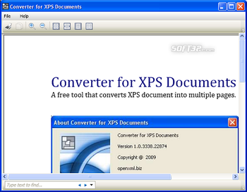 Converter for XPS Documents screenshot 3